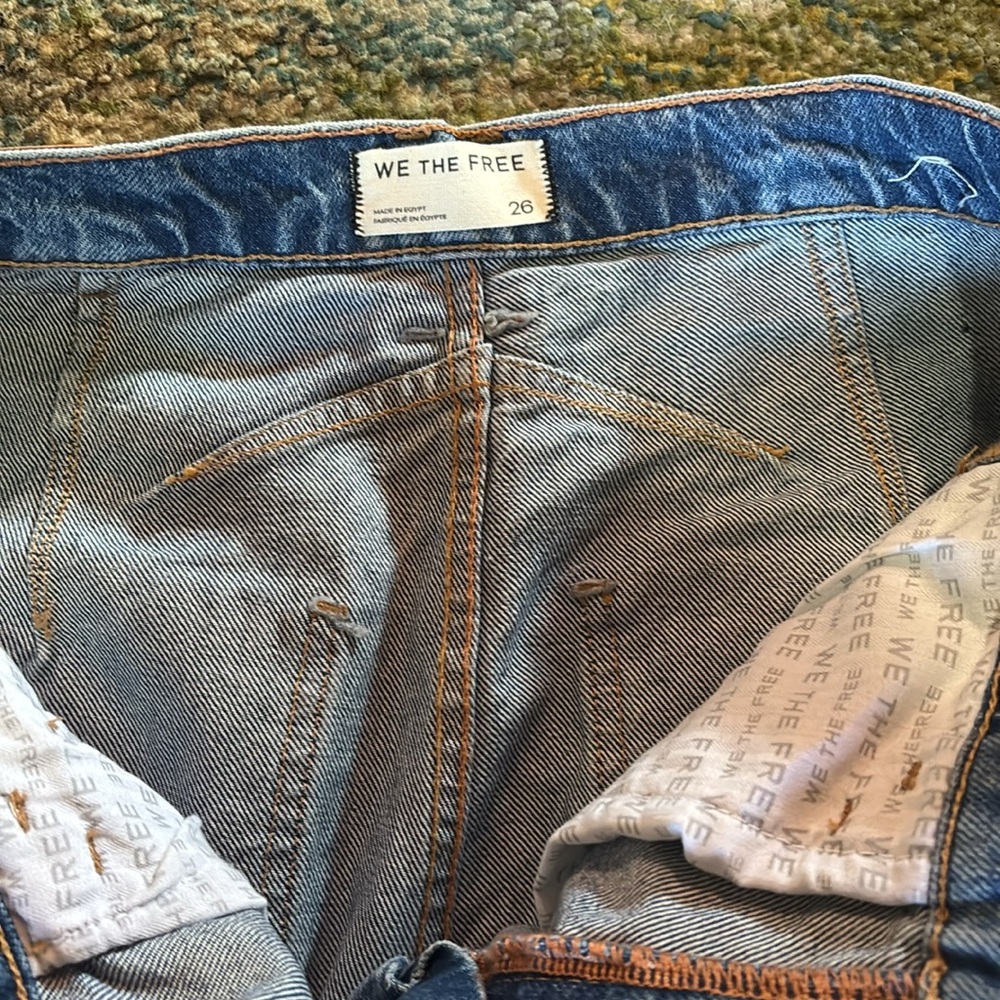 We The Free [Free People] Good Luck Barrel Jeans - Picture 3 of 3